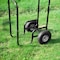 Earth Worth Rolling Firewood Rack Log Cart, Black 83-DT5199 - alternate 3
